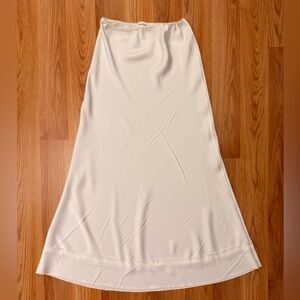 The Frankie Shop Cream Maxi Skirt